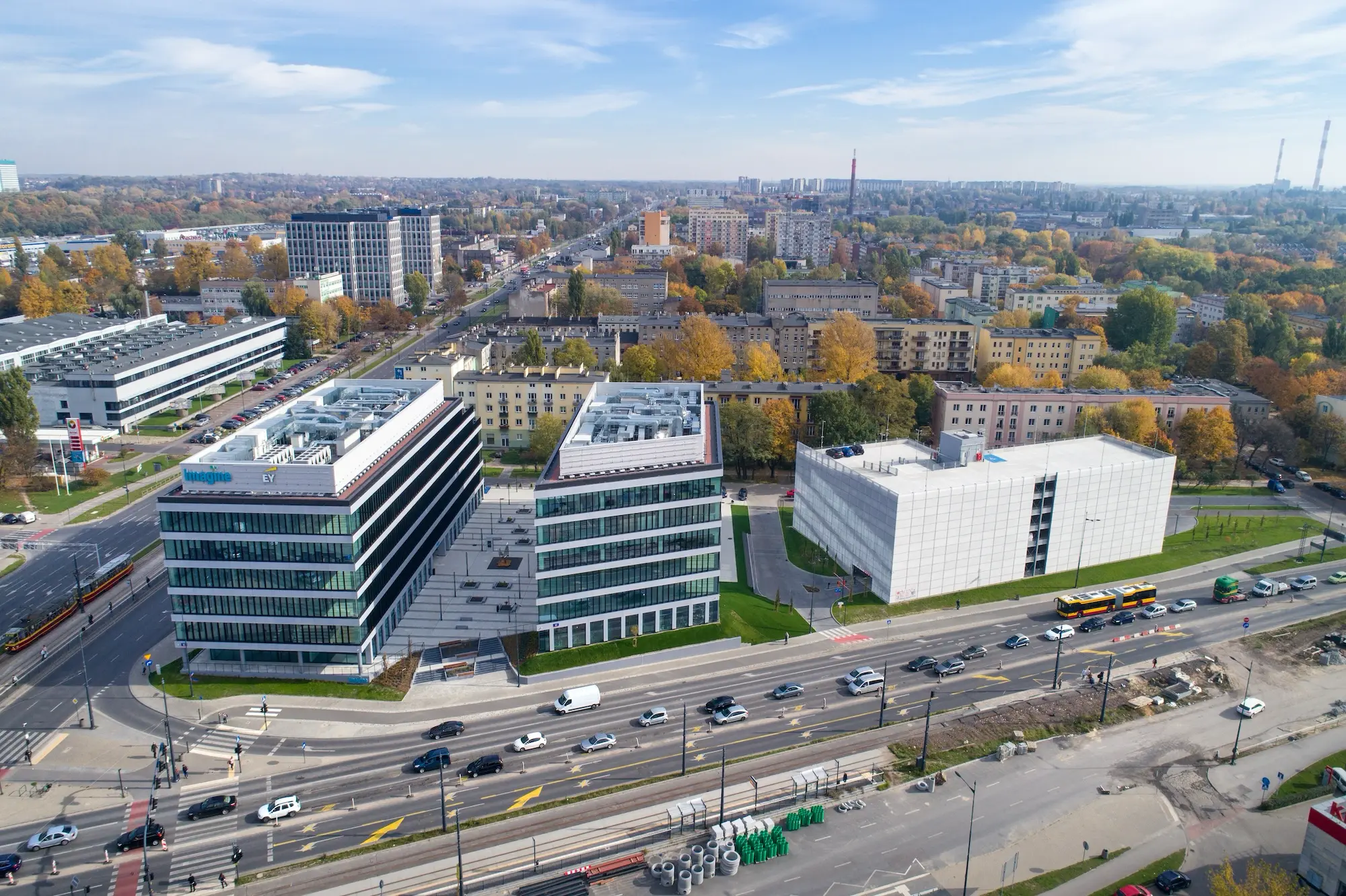 Modern offices in the centre of Łódź