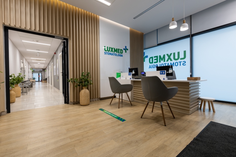 Luxmed - stomatologia recepcja